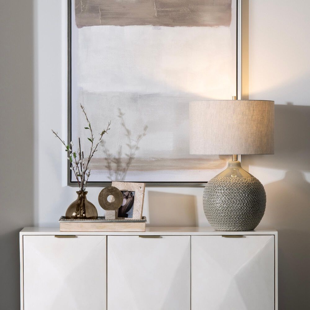 Crestview Collection Cairo Table Lamp in Grey, , large