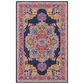 Momeni Ibiza IBI-01 5" x 8" Navy Area Rug, , large