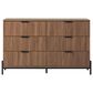 Walker Edison Paris 6-Drawer Dresser in Mocha, , large