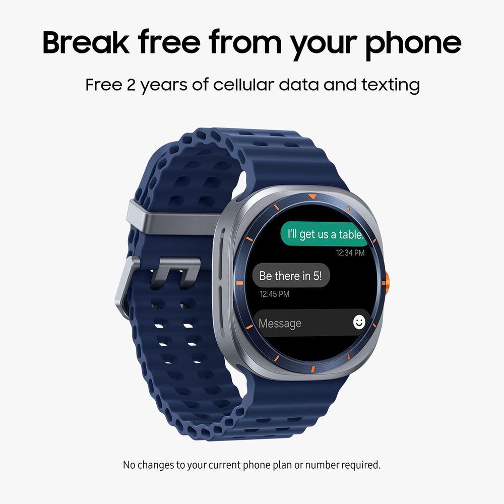 Samsung Galaxy Watch Ultra LTE in Titanium Blue, , large