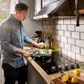 KitchenAid 2-Piece Kitchen Package with PrintShield Stainless Steel 30" Smart Electric Single Wall Oven and Black 30" Electric Cooktop, , large