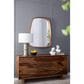 A&B Home Hammered Table Lamp with Collapsible Shade in Gray and Silver, , large