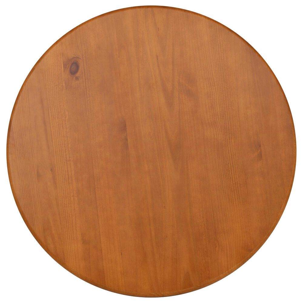 Linon Home Decor Tobin Dining Table in Caramel - Table Only, , large