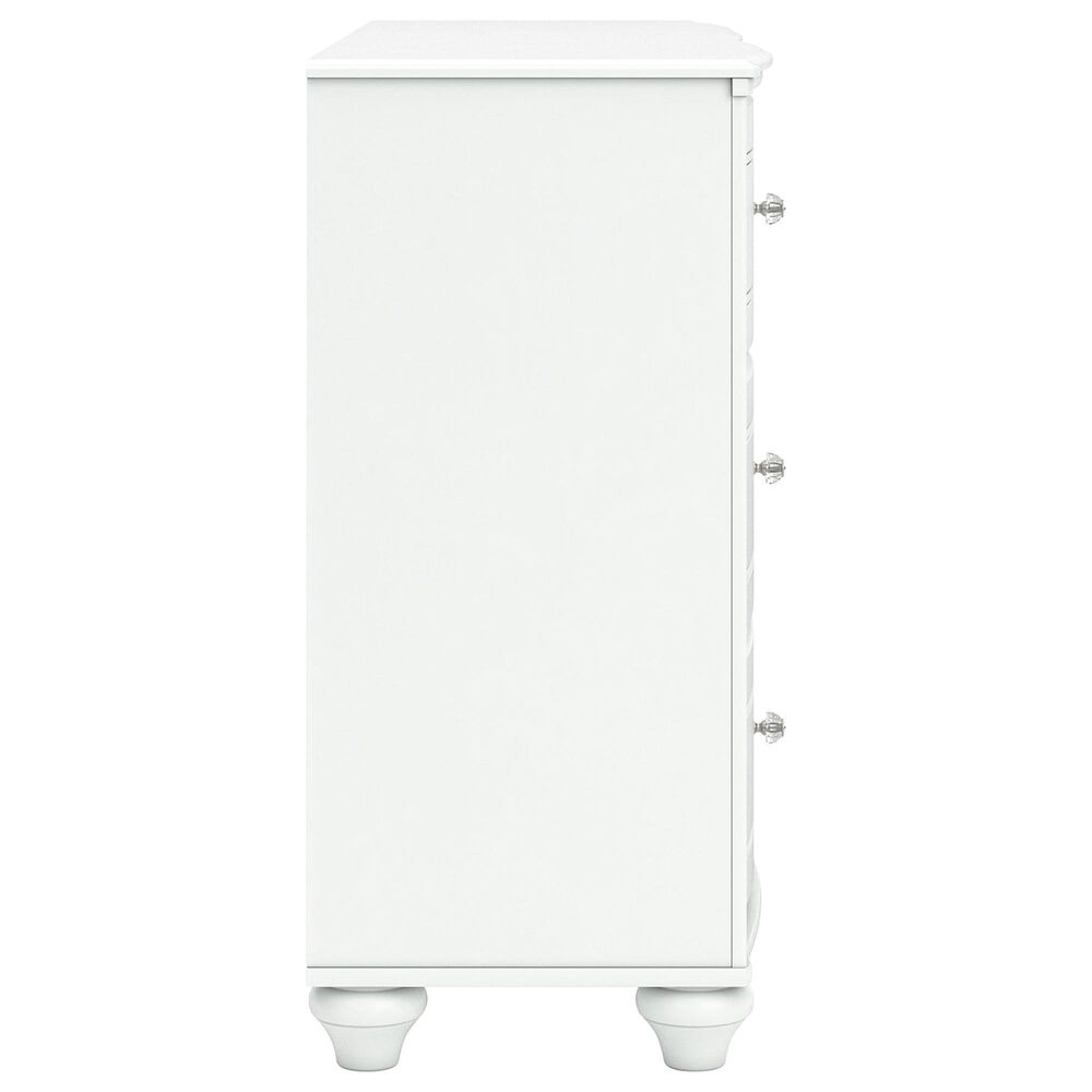 Ashley Kozlani 6-Drawer Dresser and Mirror in White, , large
