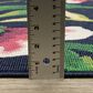 Oriental Weavers Havana HAV12 Navy and Multicolor 7"10" x 10" Indoor/Outdoor Area Rug, , large