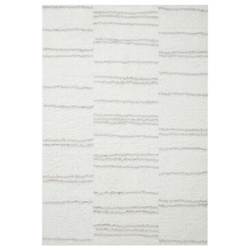 Loloi II Bliss 2"3" x 4" White and Grey Area Rug, , large