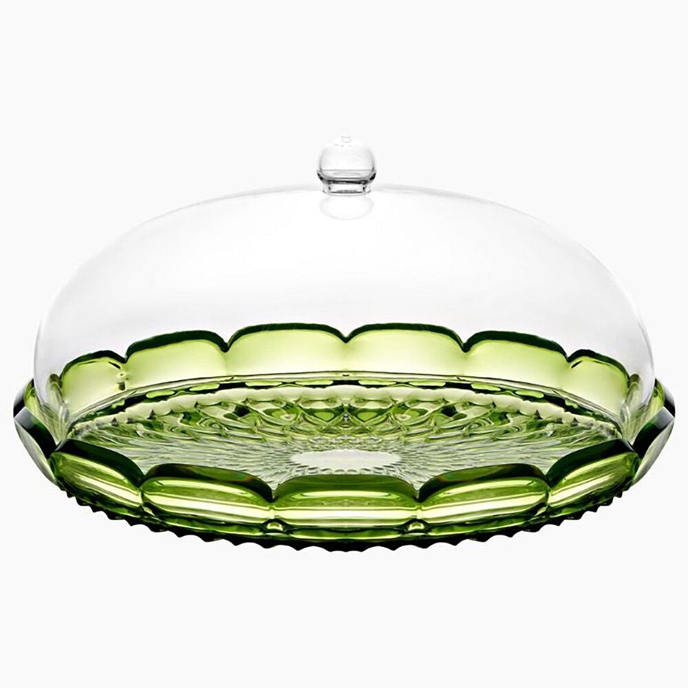 Fratelli Guzzini Vanity Acqua Small Cake Serving Set in Water Lily, , large