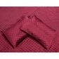 Duke Imports Virah Bella Micromink 3-Piece King Quilt Set in Moroccan Burgundy, , large