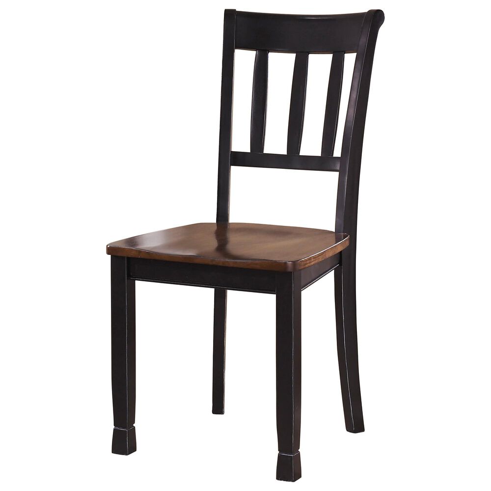 Ashley Owingsville 5-Piece Dining Set in Black and Brown, , large