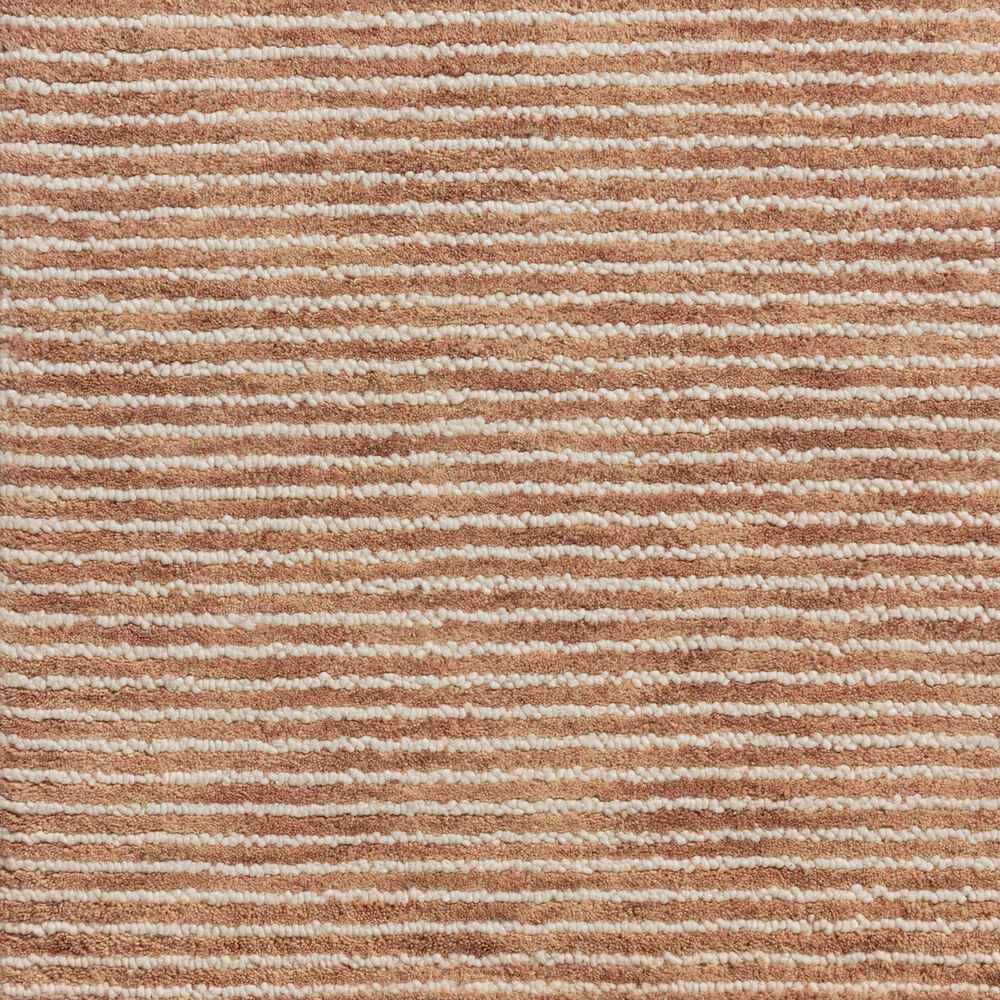 Loloi Sunday Terracotta and Ivory 2&#39;3&quot; x 3&#39;9&quot; Area Rug, , large