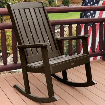 Highwood USA Lehigh Rocking Chair in Weathered Acorn, , large