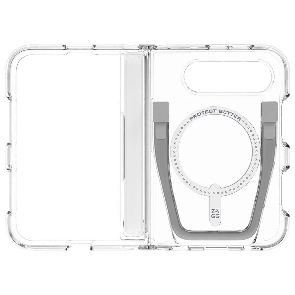 Zagg Crystal Palace Snap MagSafe Case with Kickstand for Apple iPhone Duo in Clear, , large