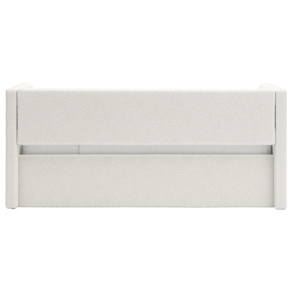 Ashley Arloster Twin Upholstered Day Bed with Storage  in Tan/White, , large