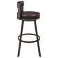 Blue River Flynn 26" Swivel Counter Stool in Brown, , large