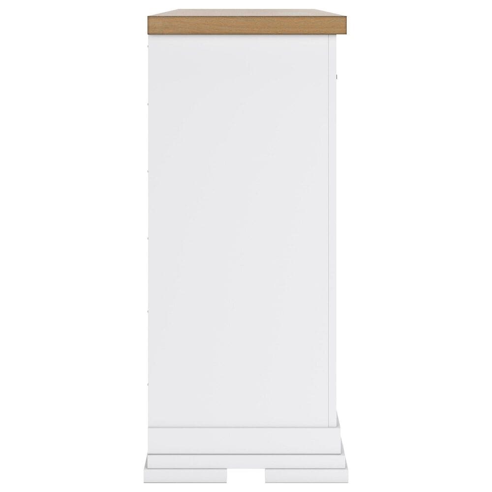Ashley Ashbryn Dresser in White and Natural, , large