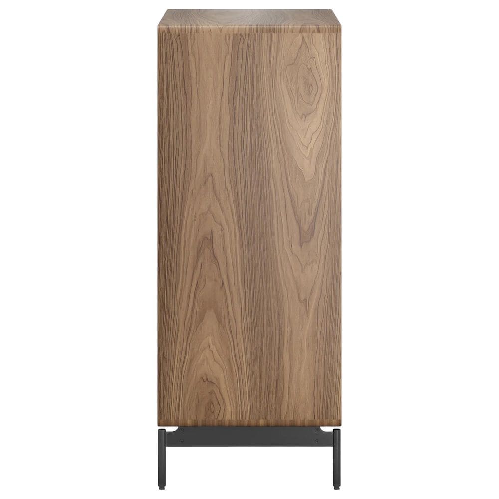 BDI LINQ 4-Piece Queen Bedroom Set in Natural Walnut, , large