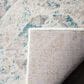 Safavieh Skyler SKY190D 2" x 12" Ivory and Blue Runner, , large