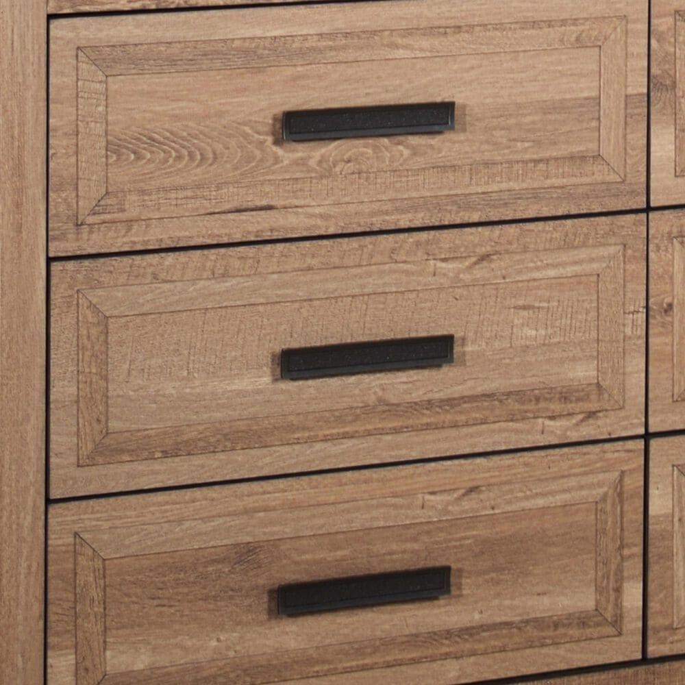 New Heritage Coventry Hall 4-Piece King Sleigh Bedroom Set in Pecan, , large