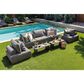 Ashley Bree Zee Patio Lounge Chair in Brown, , large