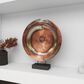 Maple and Jade 30" Round Charger Plate Sculpture in Copper, , large