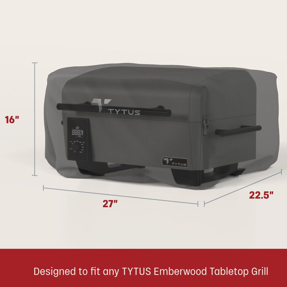 TYTUS Emberwood Grill Cover in Black, , large