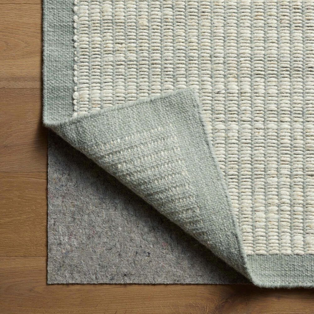 Amber Lewis x Loloi Lilah Ivory and Sky 8'6" x 11'6" Area Rug, , large