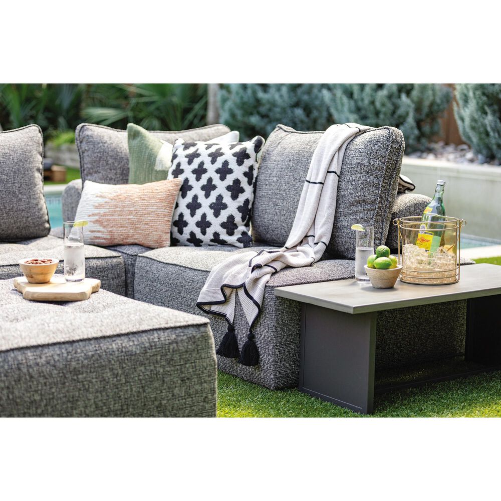 Ashley Bree Zee Patio Lounge Chair in Brown, , large