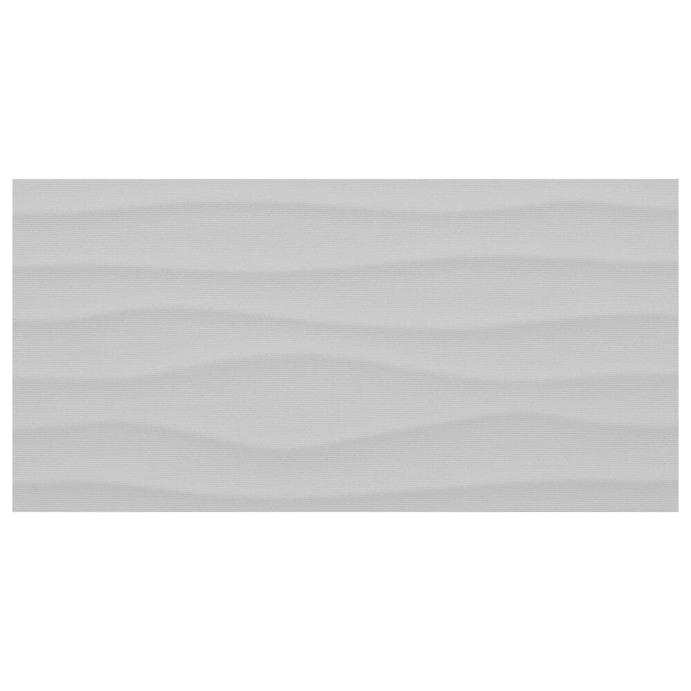 Dal-Tile Multitude Urban Grey Wave 12" x 24" Ceramic Tile, , large