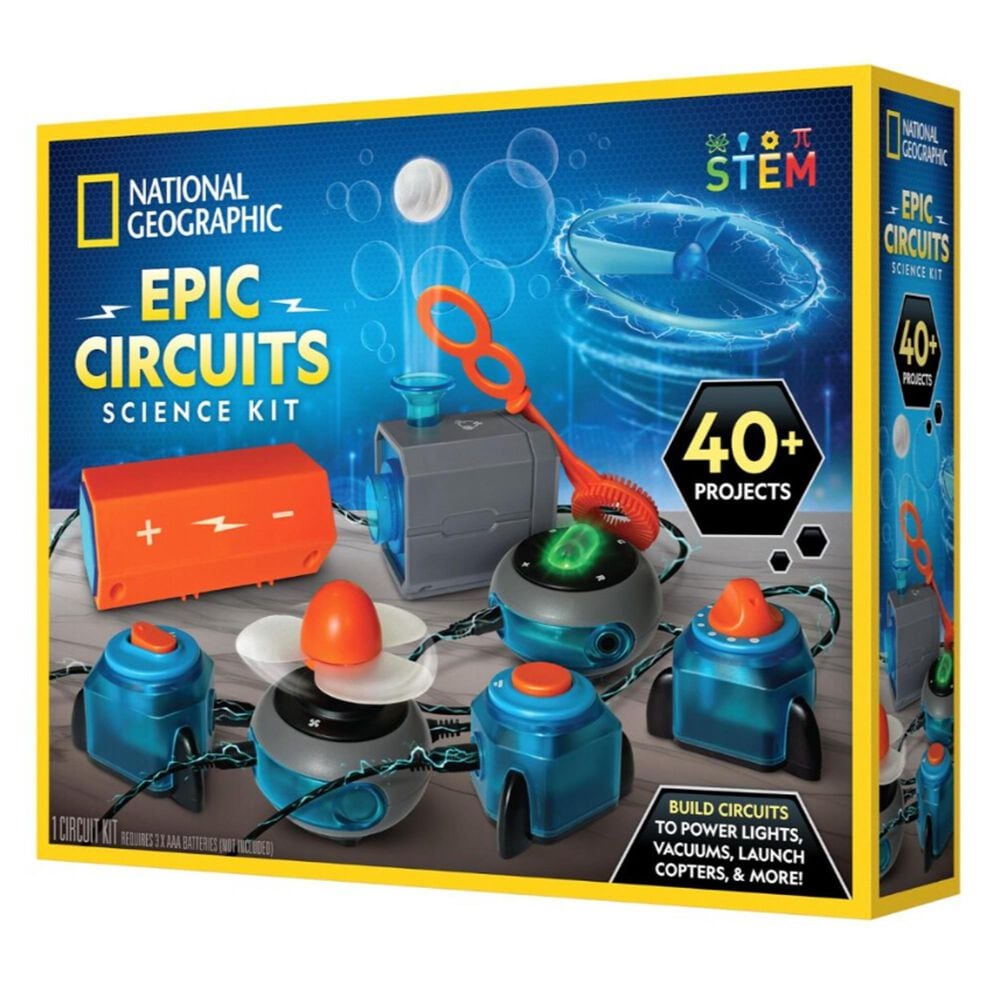 National Geographic Epic Circuits Science Kit, , large