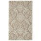 Feizy Belfort Taupe and Ivory 10" x 14" Area Rug, , large