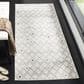 Safavieh Adirondack ADR132B-28 2"6" x 8" Ivory and Grey Runner, , large