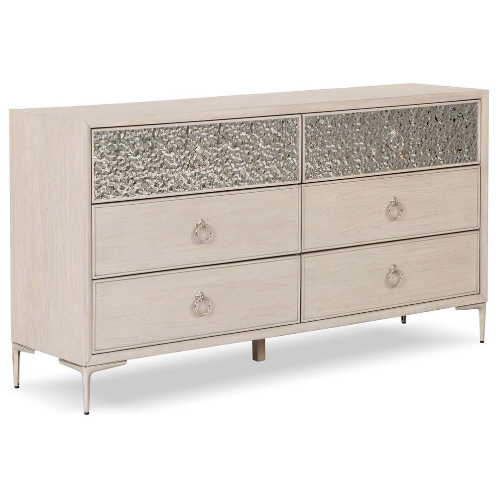Furniture of America Bashford 6-Drawer Dresser in Natural Oak, , large