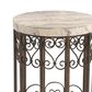 Lexington Home Brands Montecito Lowery Round Accent Table in Bronze, , large