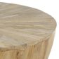 Maple and Jade Round Coffee Table in Brown, , large