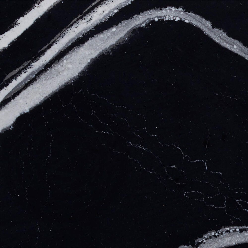 Cambria Luxury Mersey 3cm Quartz Countertop in Black, , large