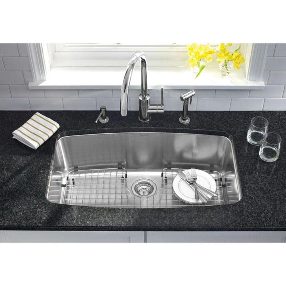Blanco Performa 32&quot; Super Single Bowl Kitchen Sink in Satin Polished, , large