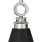 Hunter Klein 6" 1-Light Pendant in Brushed Nickel, , large