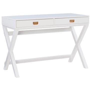 Linon Home Decor Peggy Writing Desk in White, , large