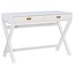Linon Home Decor Peggy Writing Desk in White, , large