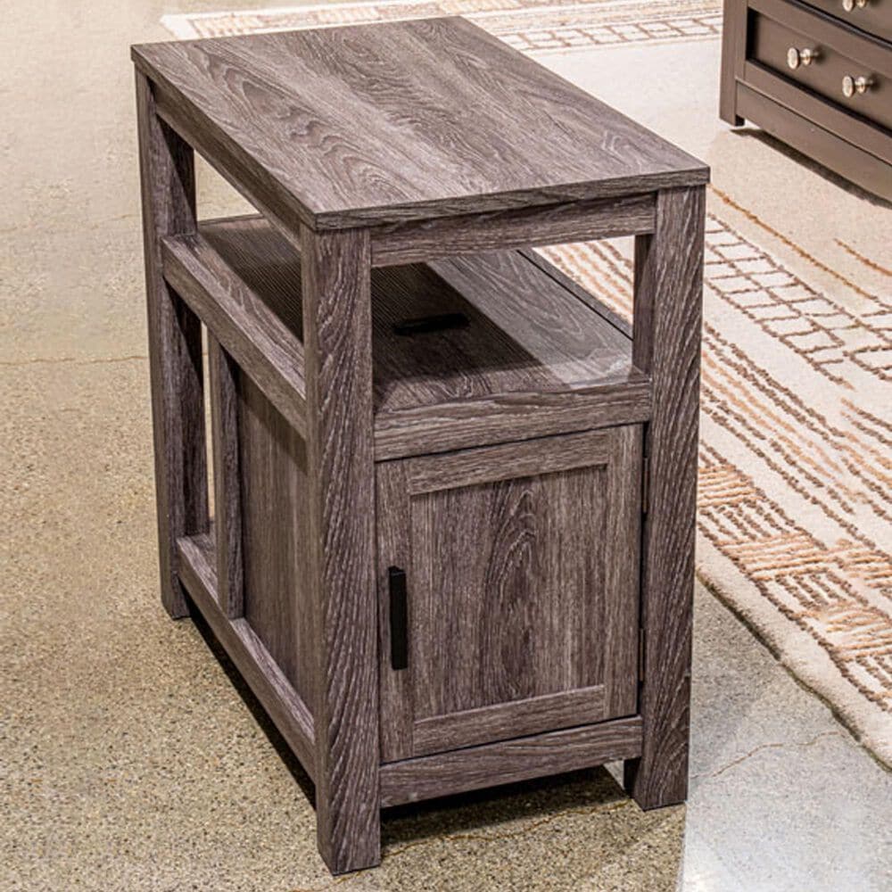 Ashley Fendenmore Chairside End Table in Gray, , large