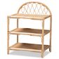 Baxton Studio Redell 3-Tier Display Shelf in Natural Brown, , large
