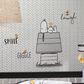 Lambs and Ivy Classic Snoopy with Woodstock and Dog House Wall Decals in Black and Gray, , large