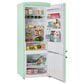 Unique Appliances Classic Retro 17 Cu. Ft Bottom Mount Refrigerator in Summer Mint Green, , large