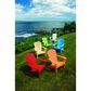 Oceanside Shell Back Adirondack Chair in White, , large