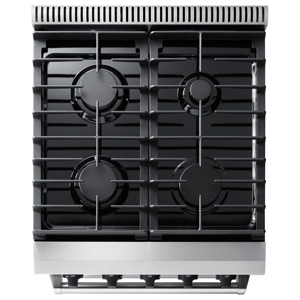 Thor Kitchen 24&quot; Freestanding Professional Gas Range with Storage Drawer in Stainless Steel, , large
