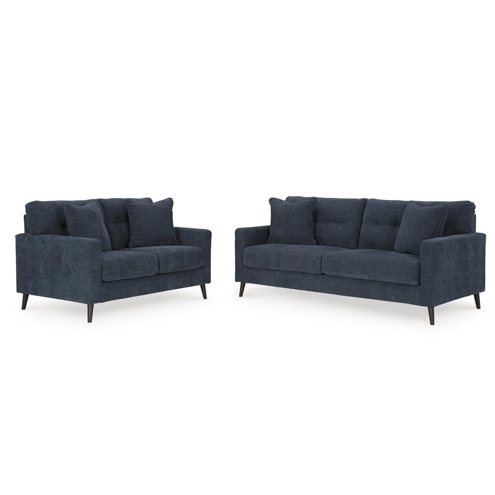 37B Bixler Stationary Sofa in Navy, , large