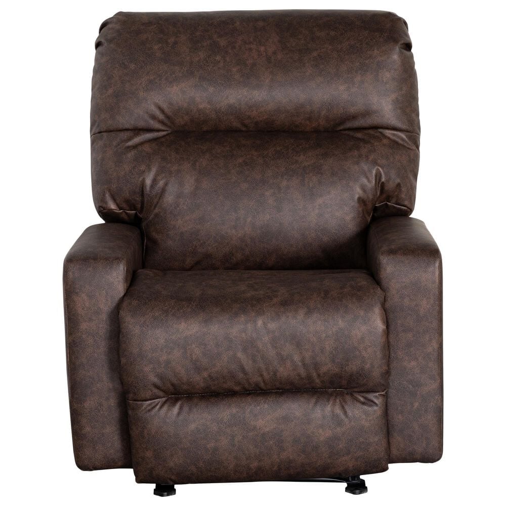 Best Home Furnishings Kinley Power Recliner with Heat and Massage in Walnut, , large