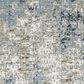 Oriental Weavers Easton Bold Abstract 2"3" x 7"6" Blue Runner, , large