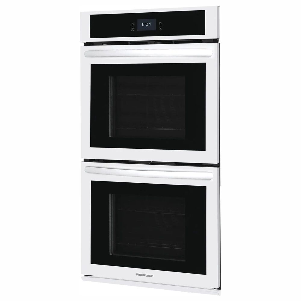Frigidaire 27" Double Electric Wall Oven with Fan Convection in White
