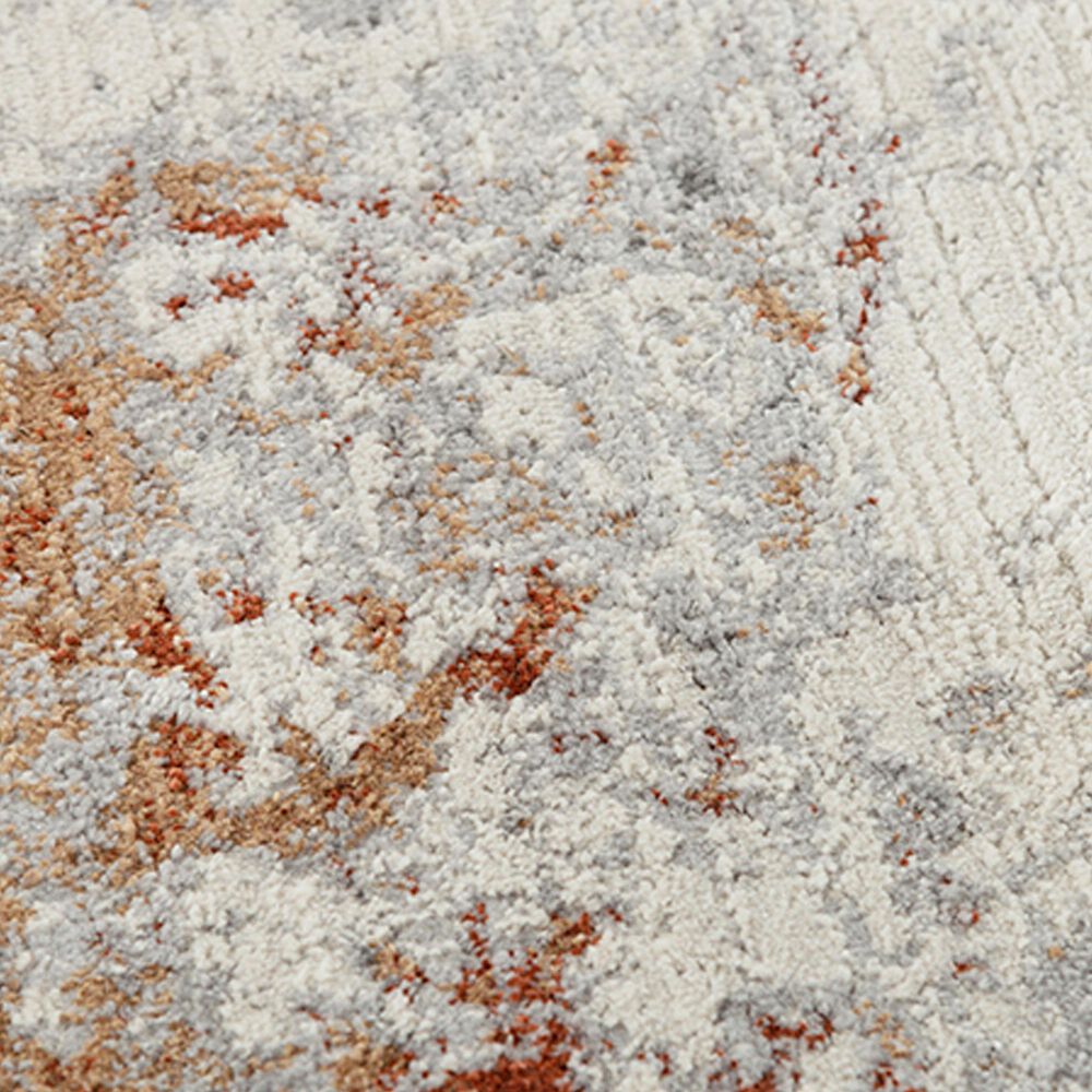 RIZZY Stratford 7&#39;10&quot; x 9&#39;10&quot; Neutral, Gray and Red Area Rug, , large